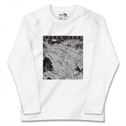 【相模原（神奈川県）】地図柄ロングスリーブTシャツ