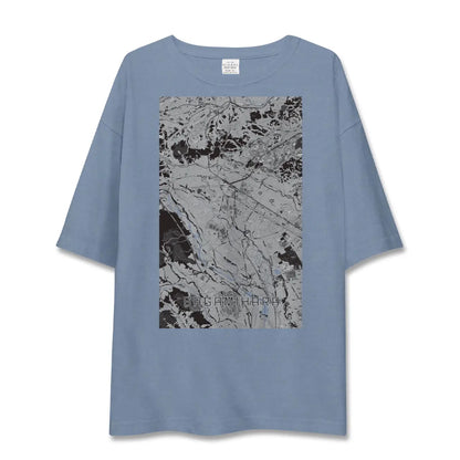 【相模原（神奈川県）】地図柄ビッグシルエットTシャツ