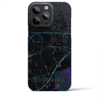 【さがみ野（神奈川県）】地図柄iPhoneケース（バックカバータイプ）