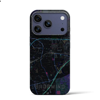 【さがみ野（神奈川県）】地図柄iPhoneケース（バックカバータイプ）