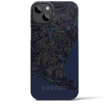 【相良（静岡県）】地図柄iPhoneケース（バックカバータイプ）