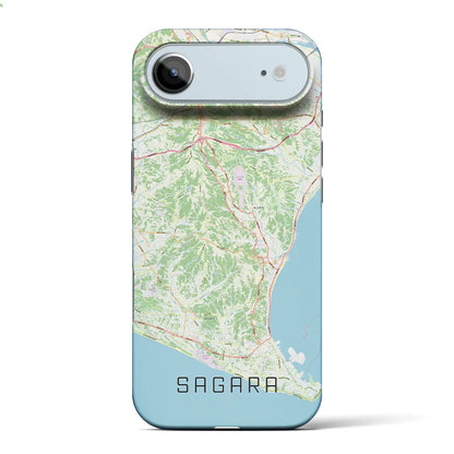 【相良（静岡県）】地図柄iPhoneケース（バックカバータイプ）