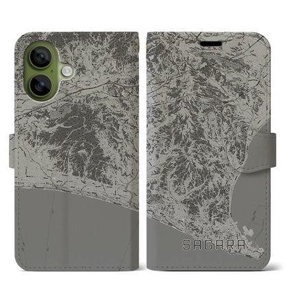 【相良（静岡県）】地図柄iPhoneケース（手帳タイプ）