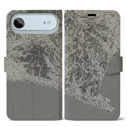 【相良（静岡県）】地図柄iPhoneケース（手帳タイプ）