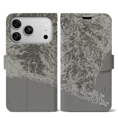 【相良（静岡県）】地図柄iPhoneケース（手帳タイプ）