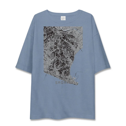 【相良（静岡県）】地図柄ビッグシルエットTシャツ