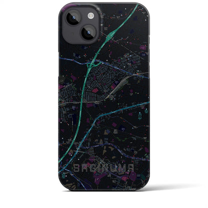 【鷺沼（神奈川県）】地図柄iPhoneケース（バックカバータイプ）