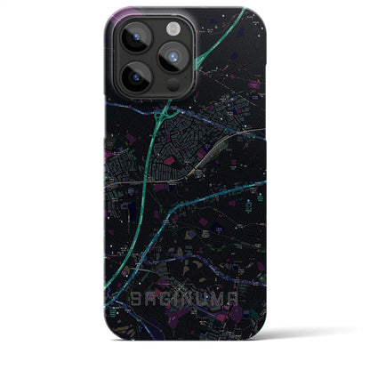 【鷺沼（神奈川県）】地図柄iPhoneケース（バックカバータイプ）