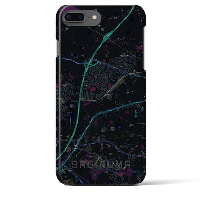 【鷺沼（神奈川県）】地図柄iPhoneケース（バックカバータイプ）