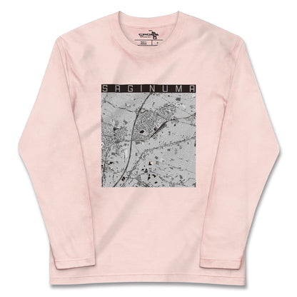 【鷺沼（神奈川県）】地図柄ロングスリーブTシャツ
