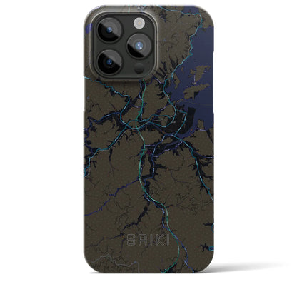 【佐伯（大分県）】地図柄iPhoneケース（バックカバータイプ）