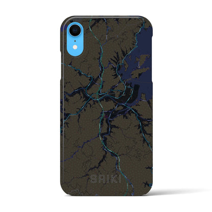 【佐伯（大分県）】地図柄iPhoneケース（バックカバータイプ）