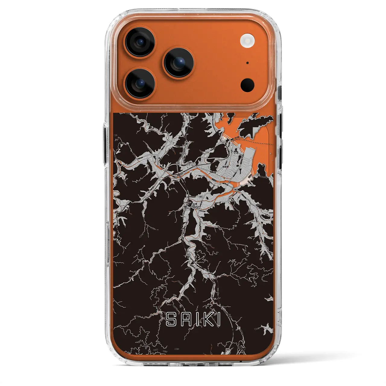 【佐伯（大分県）】地図柄iPhoneケース（MagSafeタイプ）