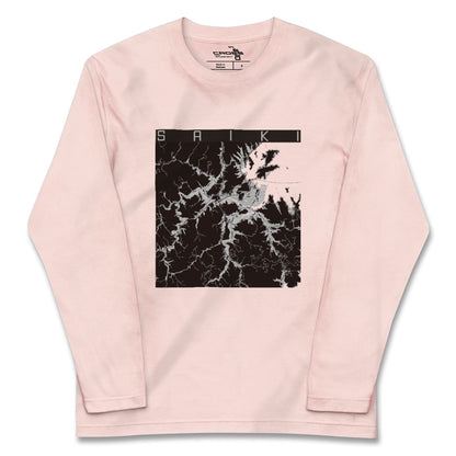 【佐伯（大分県）】地図柄ロングスリーブTシャツ
