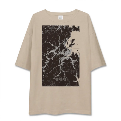 【佐伯（大分県）】地図柄ビッグシルエットTシャツ