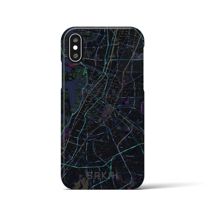 【堺（大阪府）】地図柄iPhoneケース（バックカバータイプ）