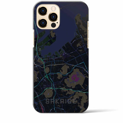 【坂出（香川県）】地図柄iPhoneケース（バックカバータイプ）