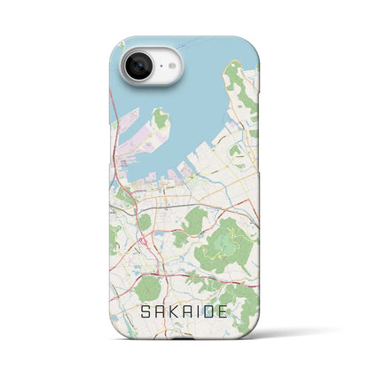 【坂出（香川県）】地図柄iPhoneケース（バックカバータイプ）