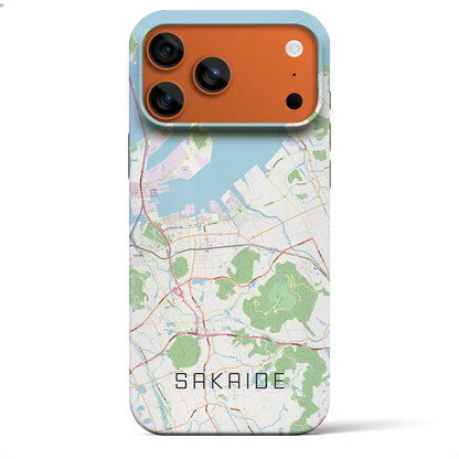 【坂出（香川県）】地図柄iPhoneケース（バックカバータイプ）