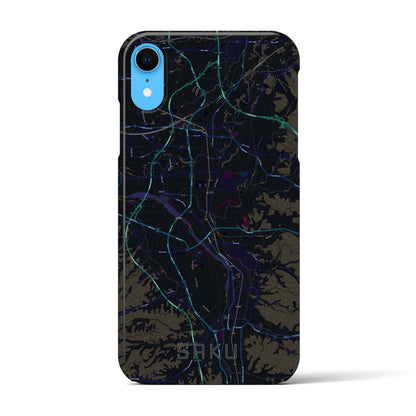 【佐久（長野県）】地図柄iPhoneケース（バックカバータイプ）