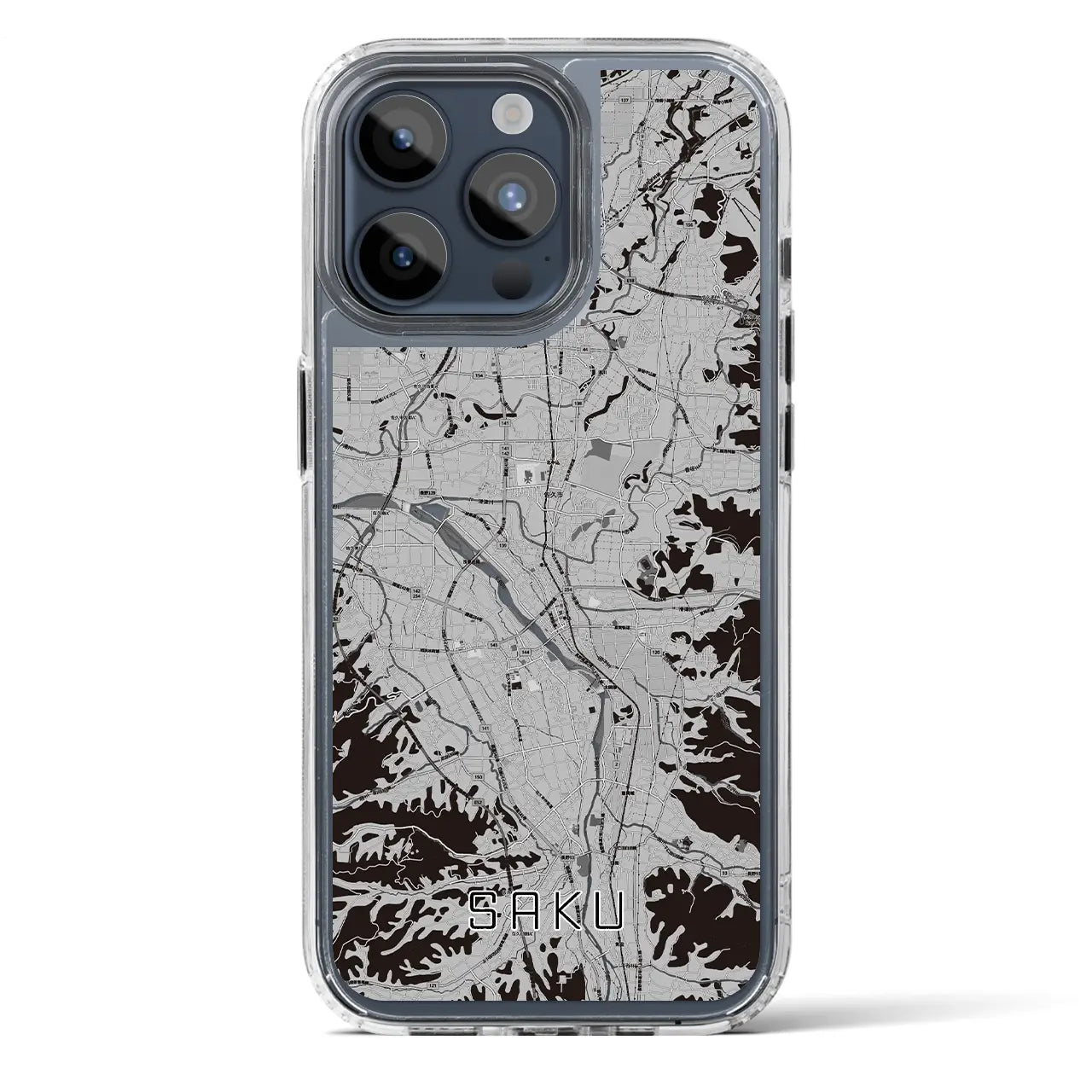 【佐久（長野県）】地図柄iPhoneケース（MagSafeタイプ）