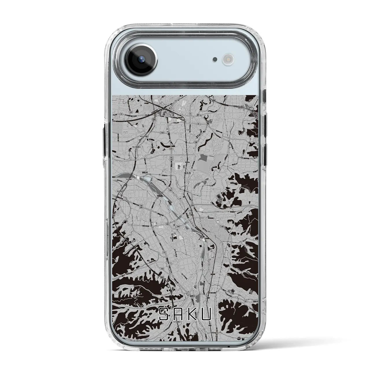 【佐久（長野県）】地図柄iPhoneケース（MagSafeタイプ）