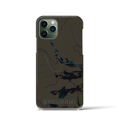 【作並（宮城県）】地図柄iPhoneケース（バックカバータイプ）