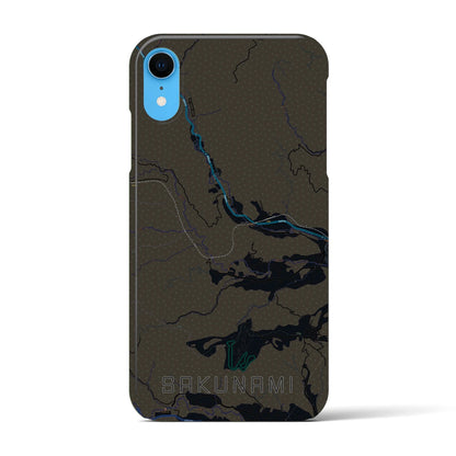 【作並（宮城県）】地図柄iPhoneケース（バックカバータイプ）