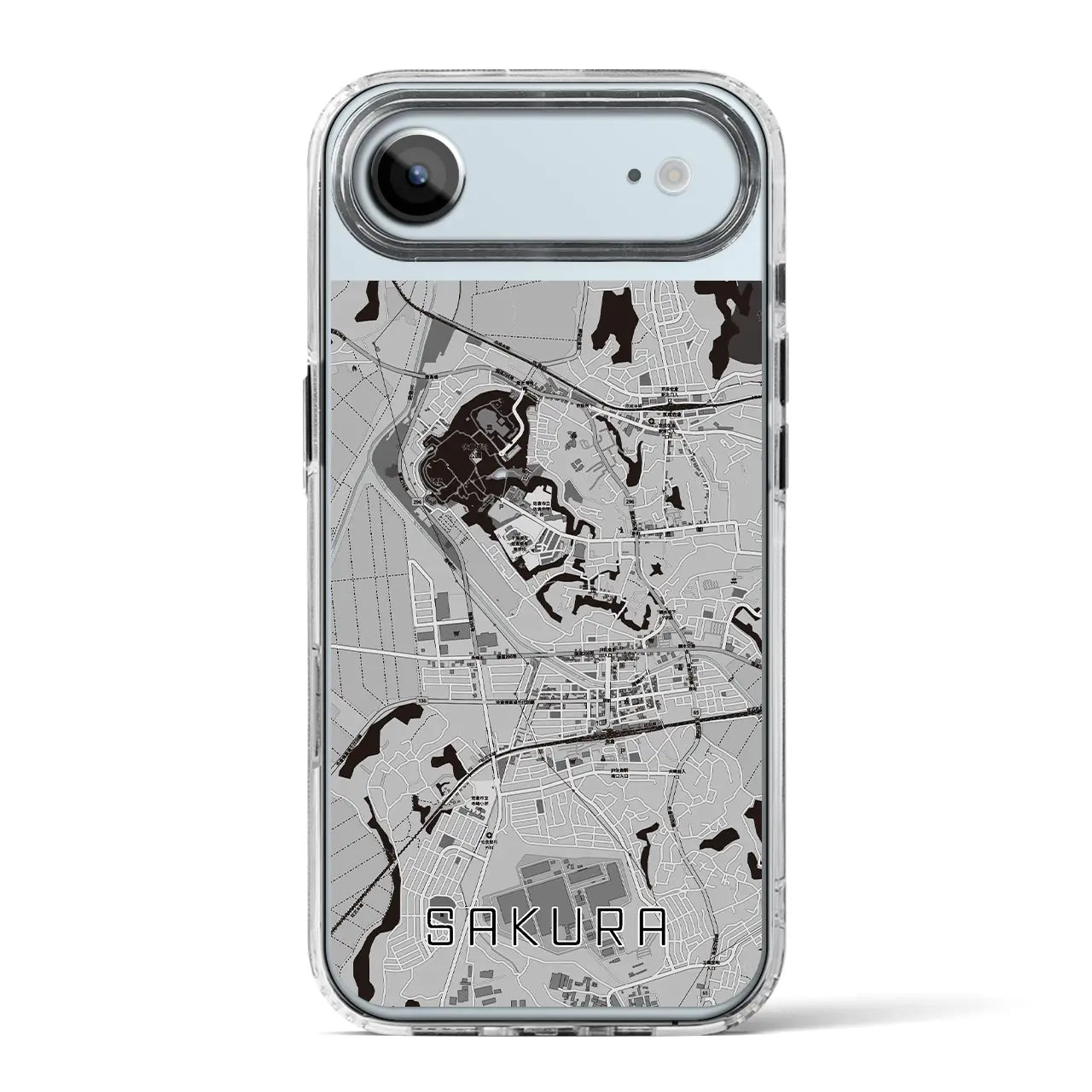 【佐倉（千葉県）】地図柄iPhoneケース（MagSafeタイプ）