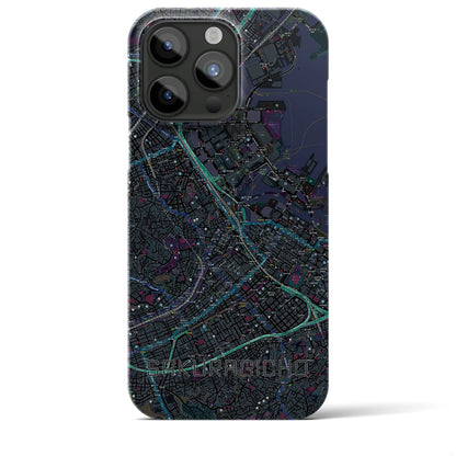 【桜木町（神奈川県）】地図柄iPhoneケース（バックカバータイプ）