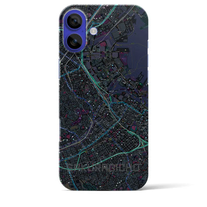 【桜木町（神奈川県）】地図柄iPhoneケース（バックカバータイプ）