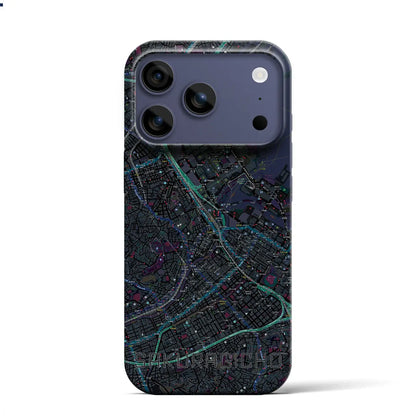 【桜木町（神奈川県）】地図柄iPhoneケース（バックカバータイプ）