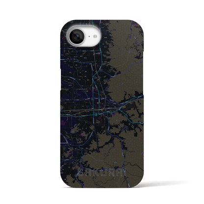 【桜井（奈良県）】地図柄iPhoneケース（バックカバータイプ）