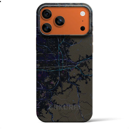 【桜井（奈良県）】地図柄iPhoneケース（バックカバータイプ）