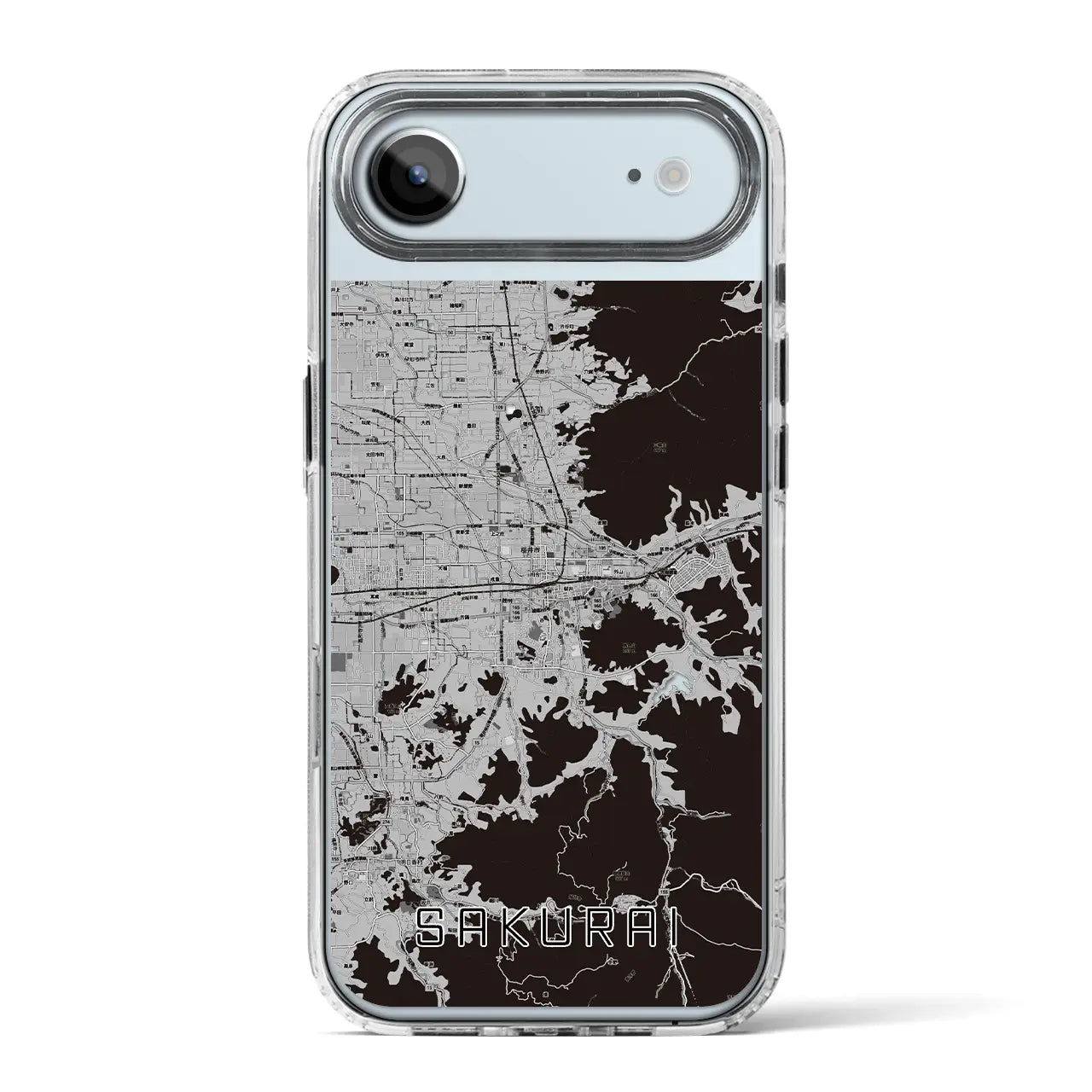 【桜井（奈良県）】地図柄iPhoneケース（MagSafeタイプ）