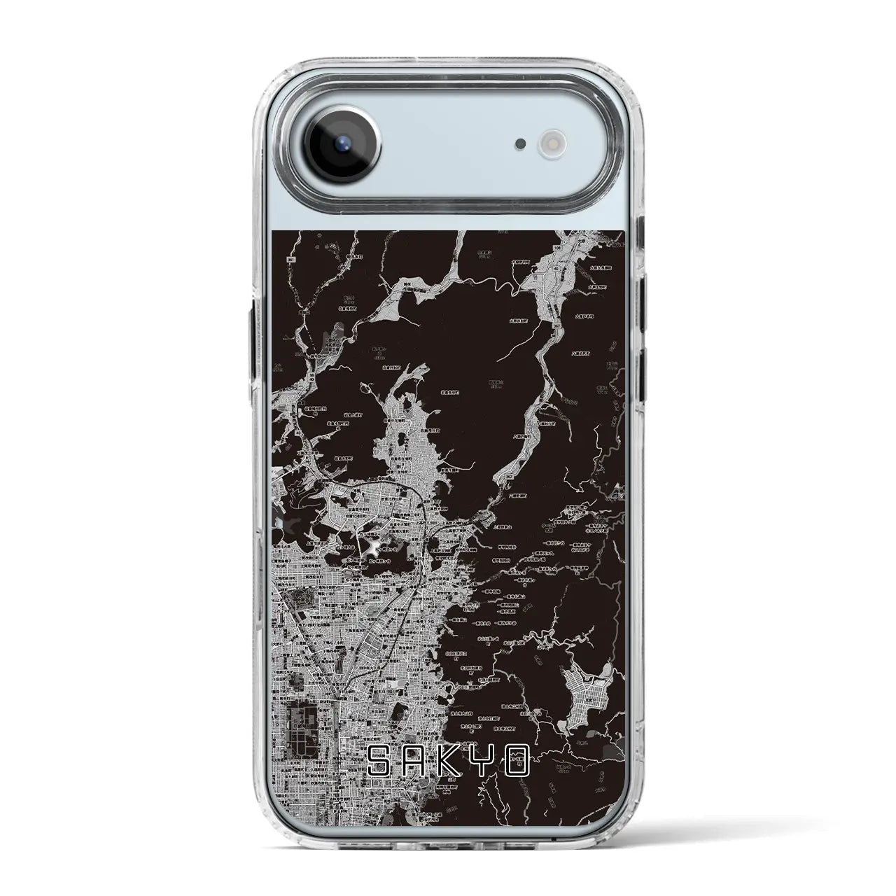 【左京（京都府）】地図柄iPhoneケース（MagSafeタイプ）