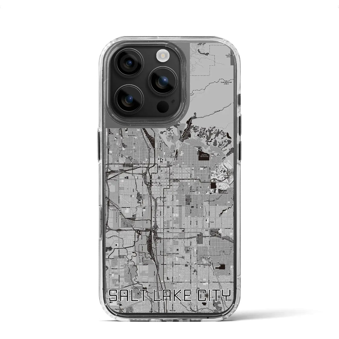 【ソルトレイクシティ（アメリカ）】地図柄iPhoneケース（MagSafeタイプ）