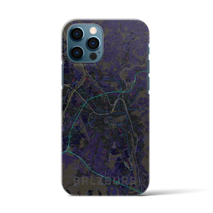 【ザルツブルク（オーストリア）】地図柄iPhoneケース（バックカバータイプ）