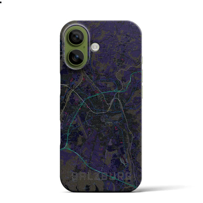 【ザルツブルク（オーストリア）】地図柄iPhoneケース（バックカバータイプ）