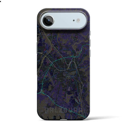 【ザルツブルク（オーストリア）】地図柄iPhoneケース（バックカバータイプ）