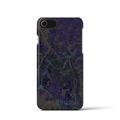 【ザルツブルク（オーストリア）】地図柄iPhoneケース（バックカバータイプ）