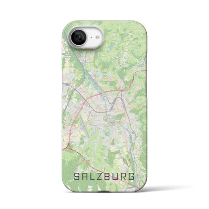 【ザルツブルク（オーストリア）】地図柄iPhoneケース（バックカバータイプ）