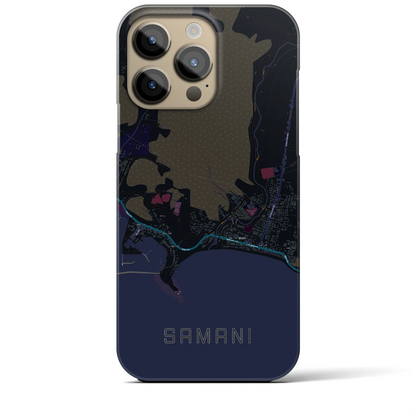 【様似（北海道）】地図柄iPhoneケース（バックカバータイプ）