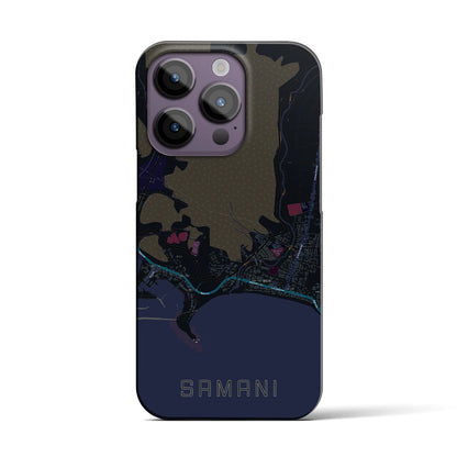 【様似（北海道）】地図柄iPhoneケース（バックカバータイプ）