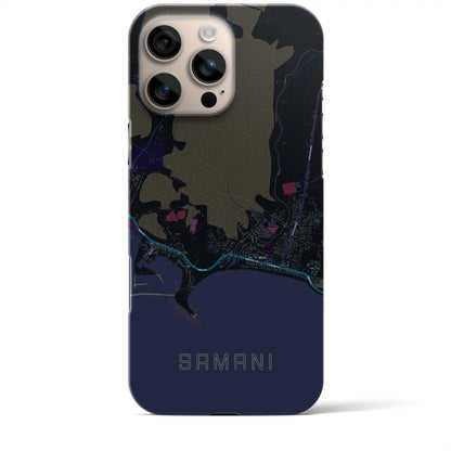 【様似（北海道）】地図柄iPhoneケース（バックカバータイプ）