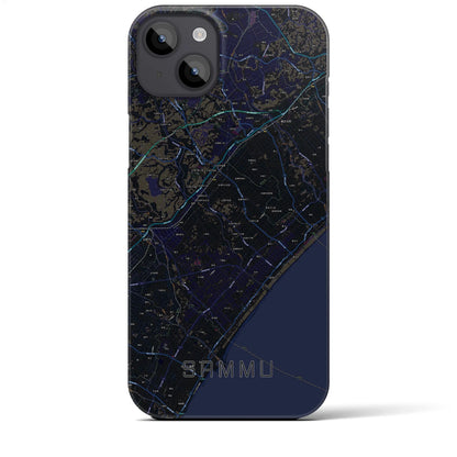 【山武（千葉県）】地図柄iPhoneケース（バックカバータイプ）