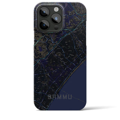 【山武（千葉県）】地図柄iPhoneケース（バックカバータイプ）