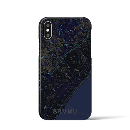 【山武（千葉県）】地図柄iPhoneケース（バックカバータイプ）