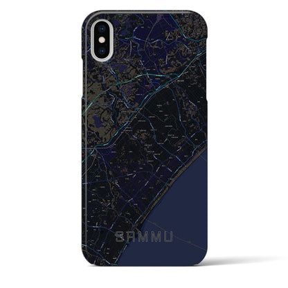 【山武（千葉県）】地図柄iPhoneケース（バックカバータイプ）