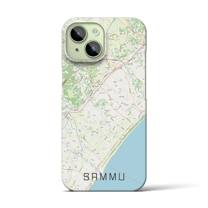 【山武（千葉県）】地図柄iPhoneケース（バックカバータイプ）